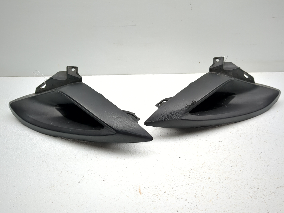 09-17 Yamaha FZ6R FZ6 Ram Air Intake Grill Cover Panel Set Pair 36P-2837N