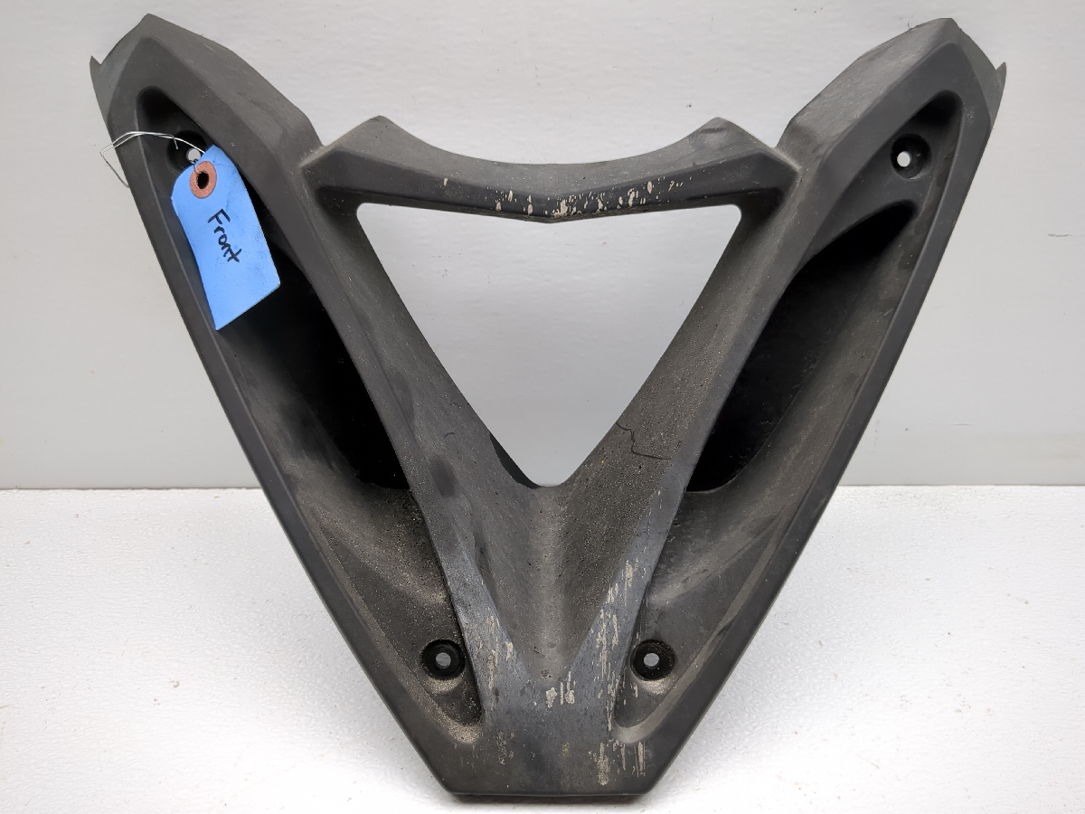 09-17 Yamaha FZ6R FZ6  Front Headlight V Fairing Nose Cover Panel