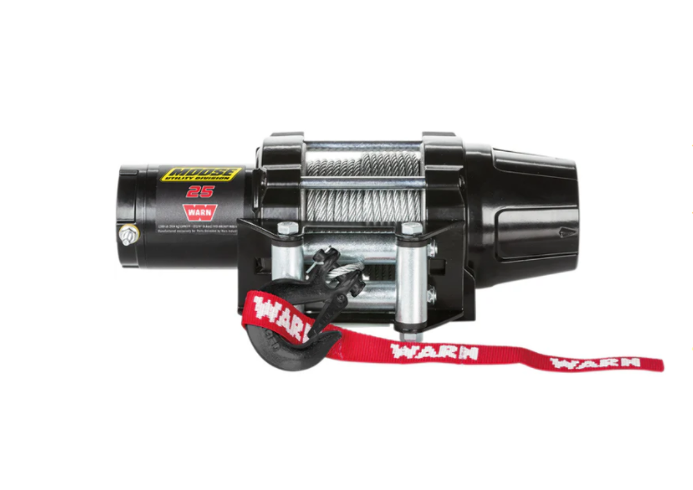 MOOSE UTILITY WARN 2500lb Wire Rope Winch 50' 3/16" ATV UTV 101599