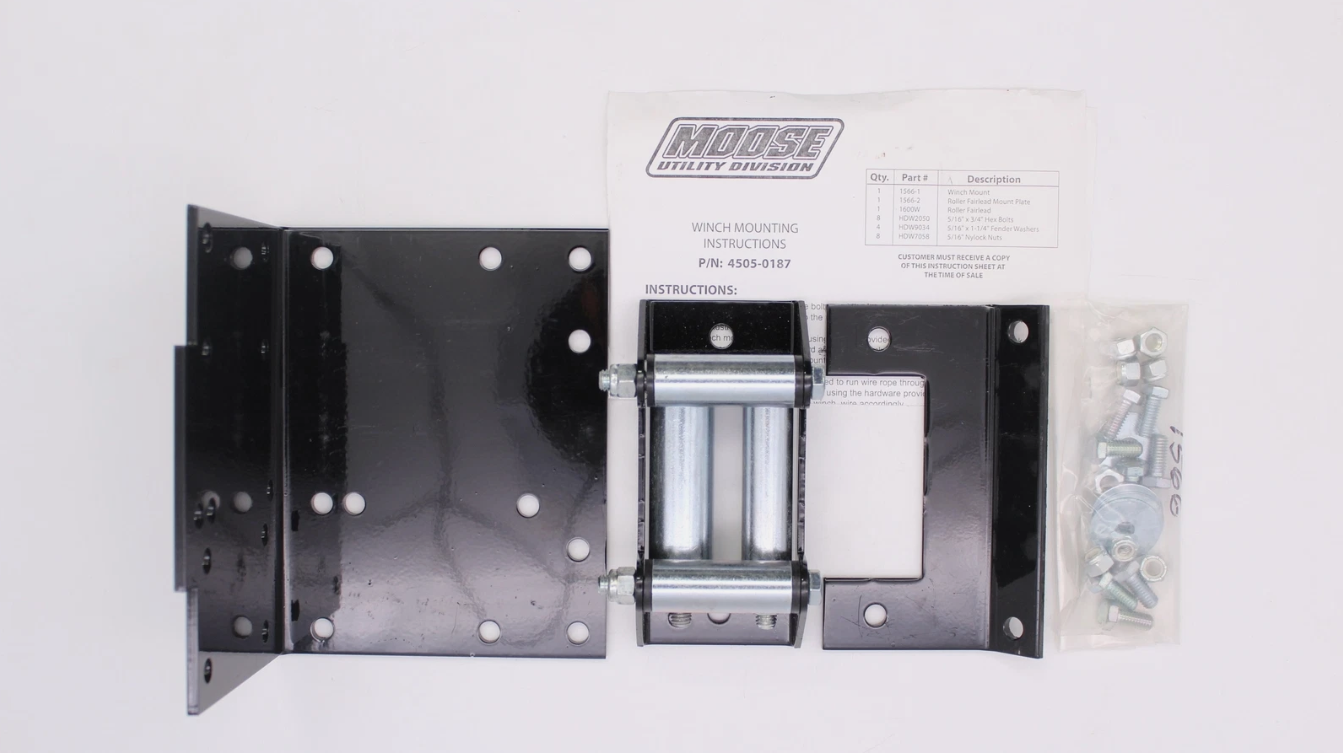 Moose Utility Winch Mount For 2003-2006 Yamaha Kodiak 400/450 4X4 4505-0187