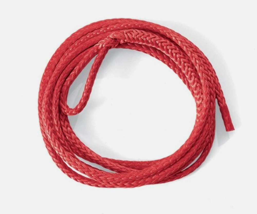 WARN Synthetic Plow Lift Red Rope 8' 68560