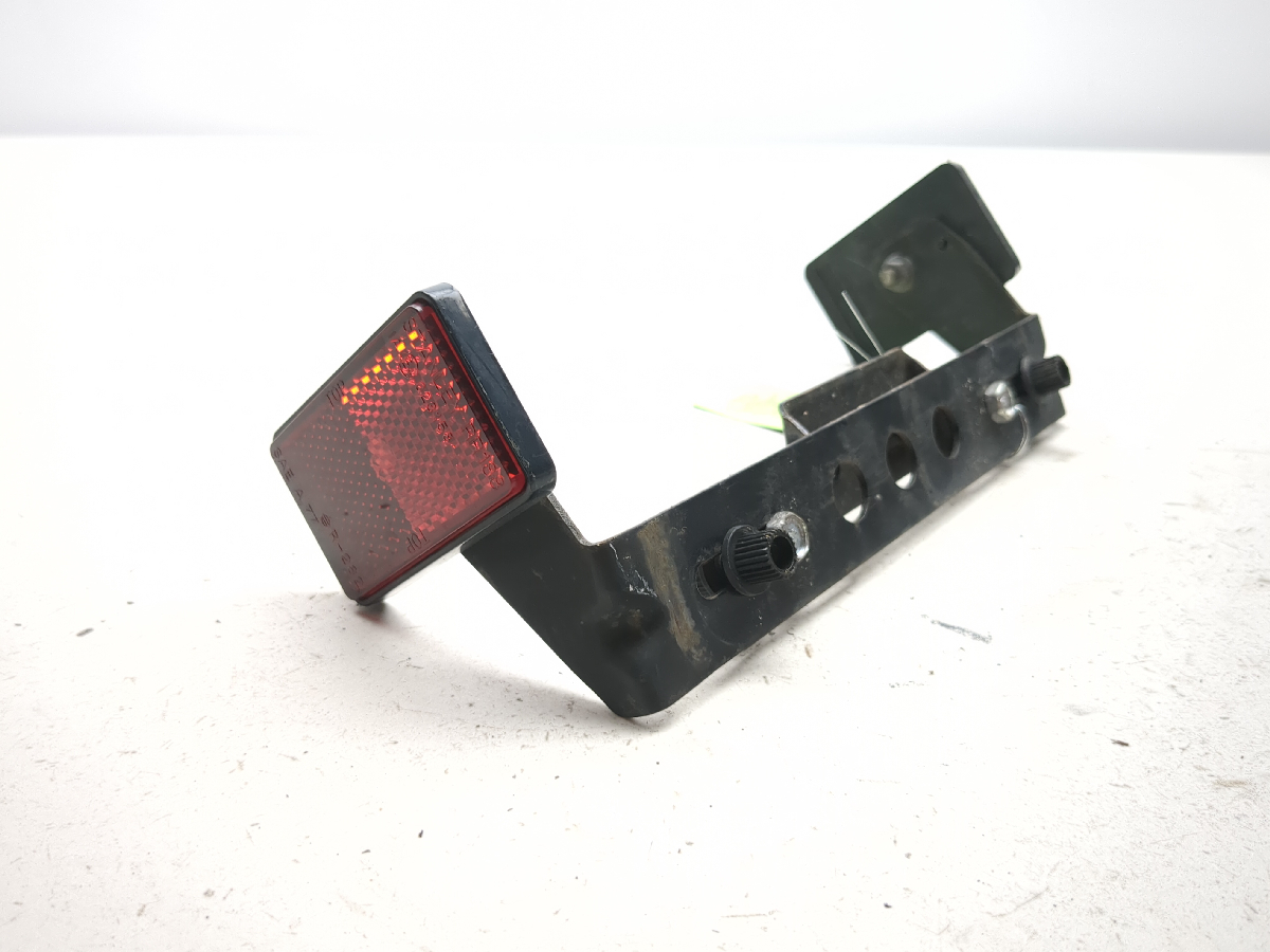 08-18 Kawasaki KLR 650 License Plate Tag Mount Bracket Holder With Reflectors