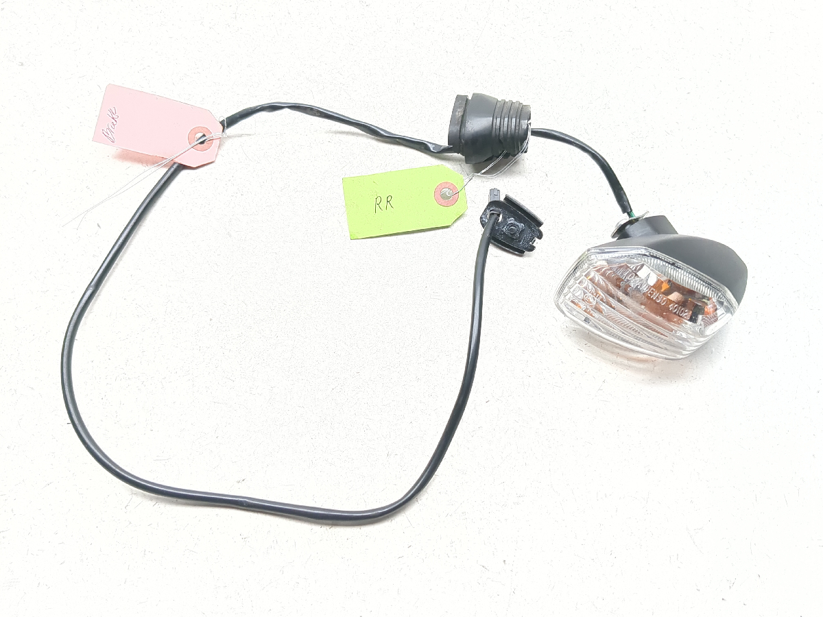 08-18 Kawasaki KLR 650 Rear Right Turn Signal Flasher Indicator Light