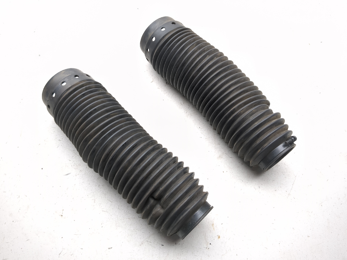 08-18 Kawasaki KLR 650  Front Fork Guard Boots Negators Set Pair