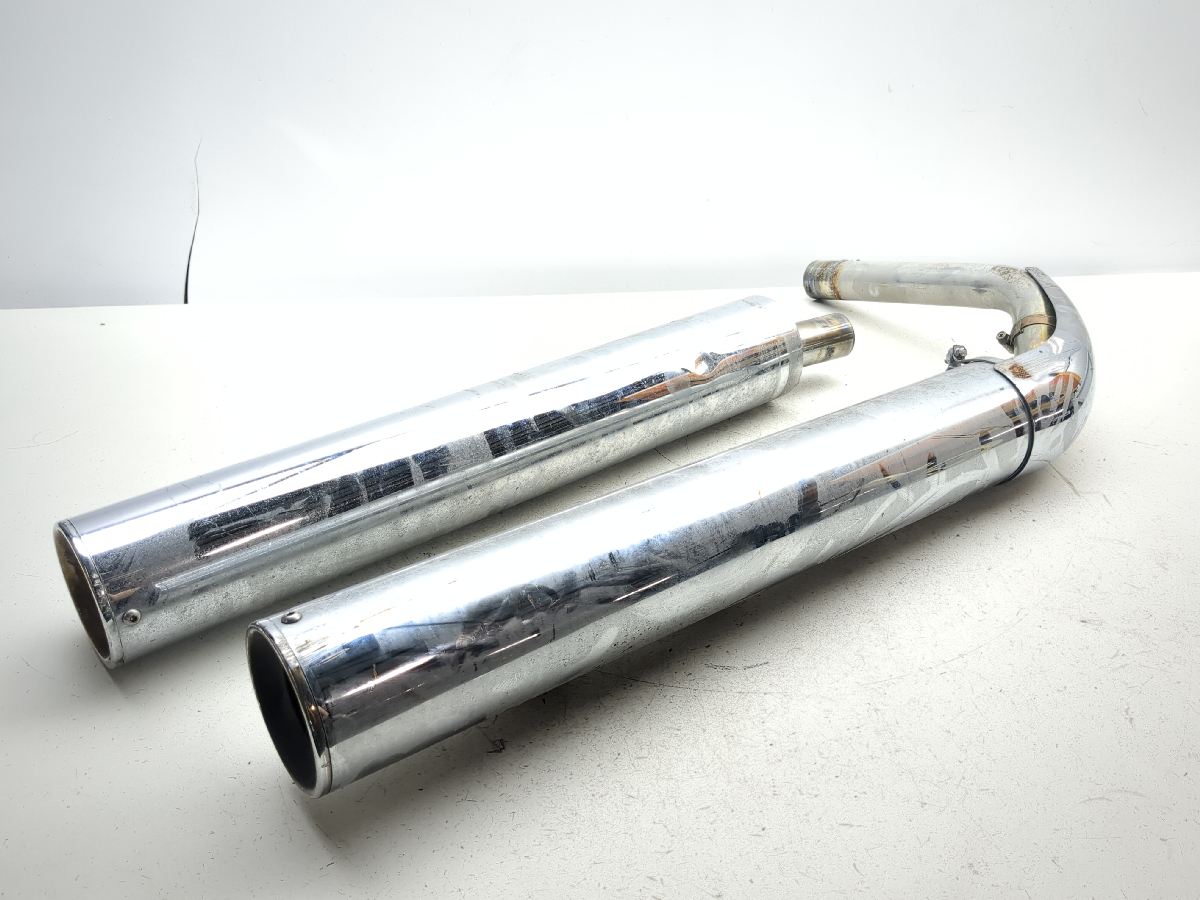 11-25 Kawasaki VN1700 Vulcan Vaquero COBRA Exhaust Muffler Silencer Cans