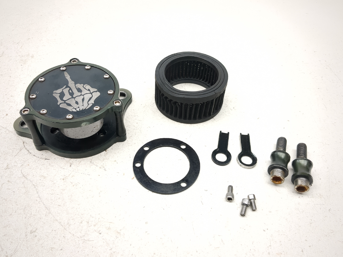 04-06 Harley Sportster 883 XL883 Aftermarket Air Filter Cover Kit A039A4