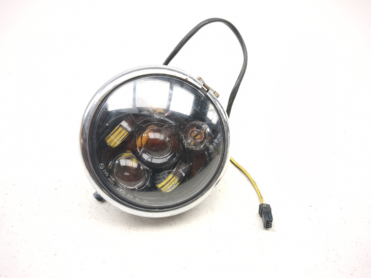 04-06 Harley Sportster 883 XL883 Headlight Front Headlight Head Light Lamp