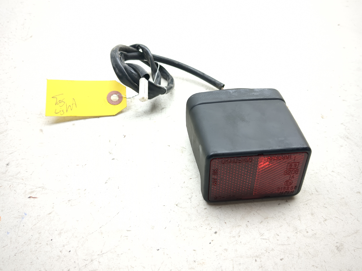96-24 Suzuki DR650S Rear License Plate Tag Light With Reflector