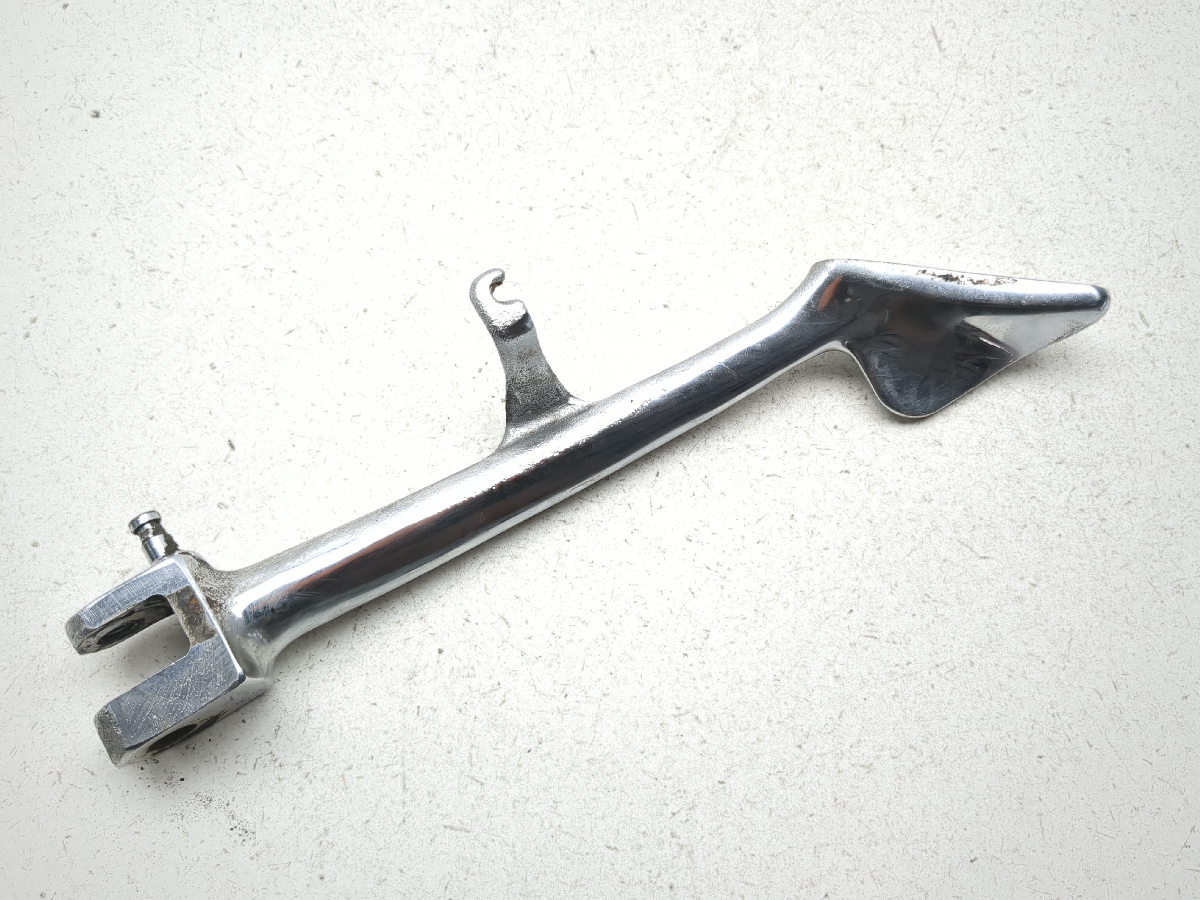 04-10 Kawasaki Vulcan 2000 VN2000 Chrome Side Kick Stand Kickstand TRSH PL