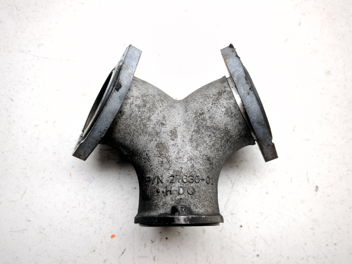 01-06 Harley Softail Standard FXSTI Air Intake Manifold 27630-01 TRSH PL