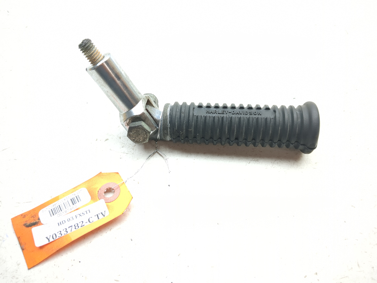 01-06 Harley Softail Standard FXSTI Rear Right Passenger Foot Peg