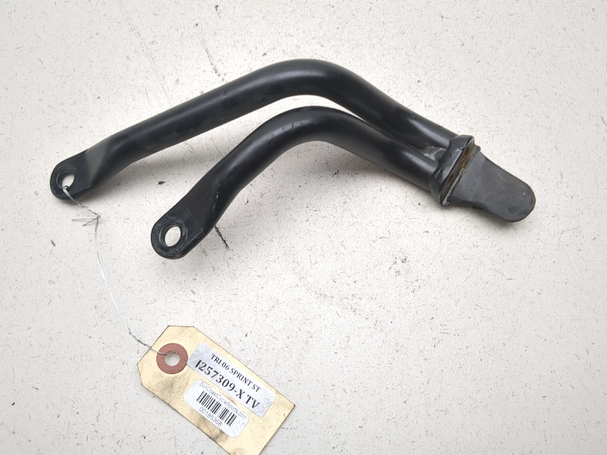 05-10 Triumph Sprint ST 1050Rear Left Saddlebag Support Mount Bracket