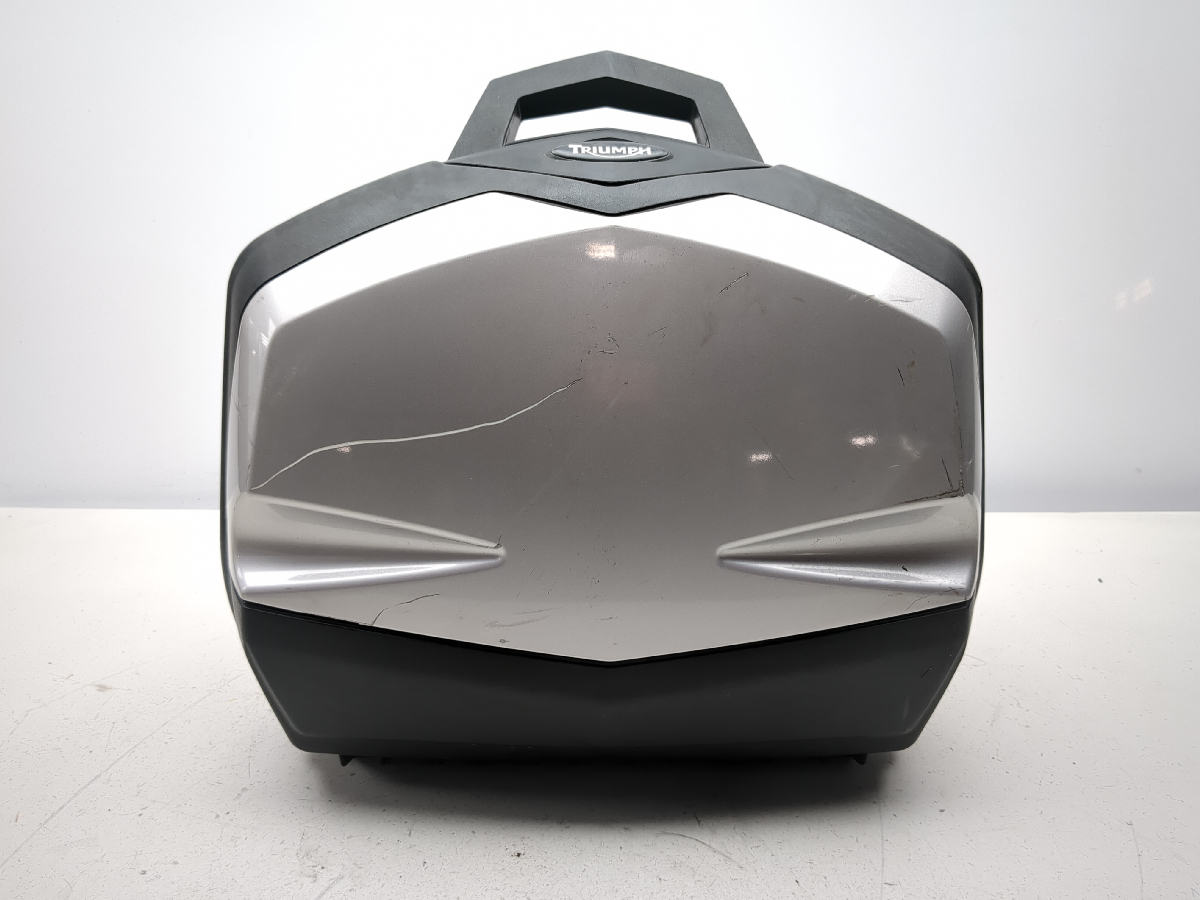 05-10 Triumph Sprint ST 1050 Saddle Bag Luggage Case Pannier NO KEY RIGHT
