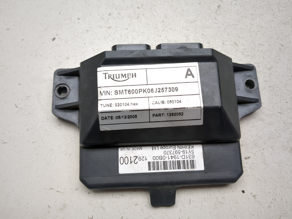 05-10 Triumph Sprint ST 1050 Computer CDI ECU ECM Box 631D-1941-0B00