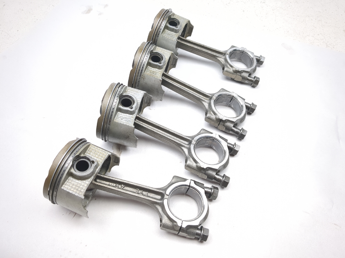 06 Suzuki GSX 600 750 Katana Engine Motor Pistons and Connecting Rods