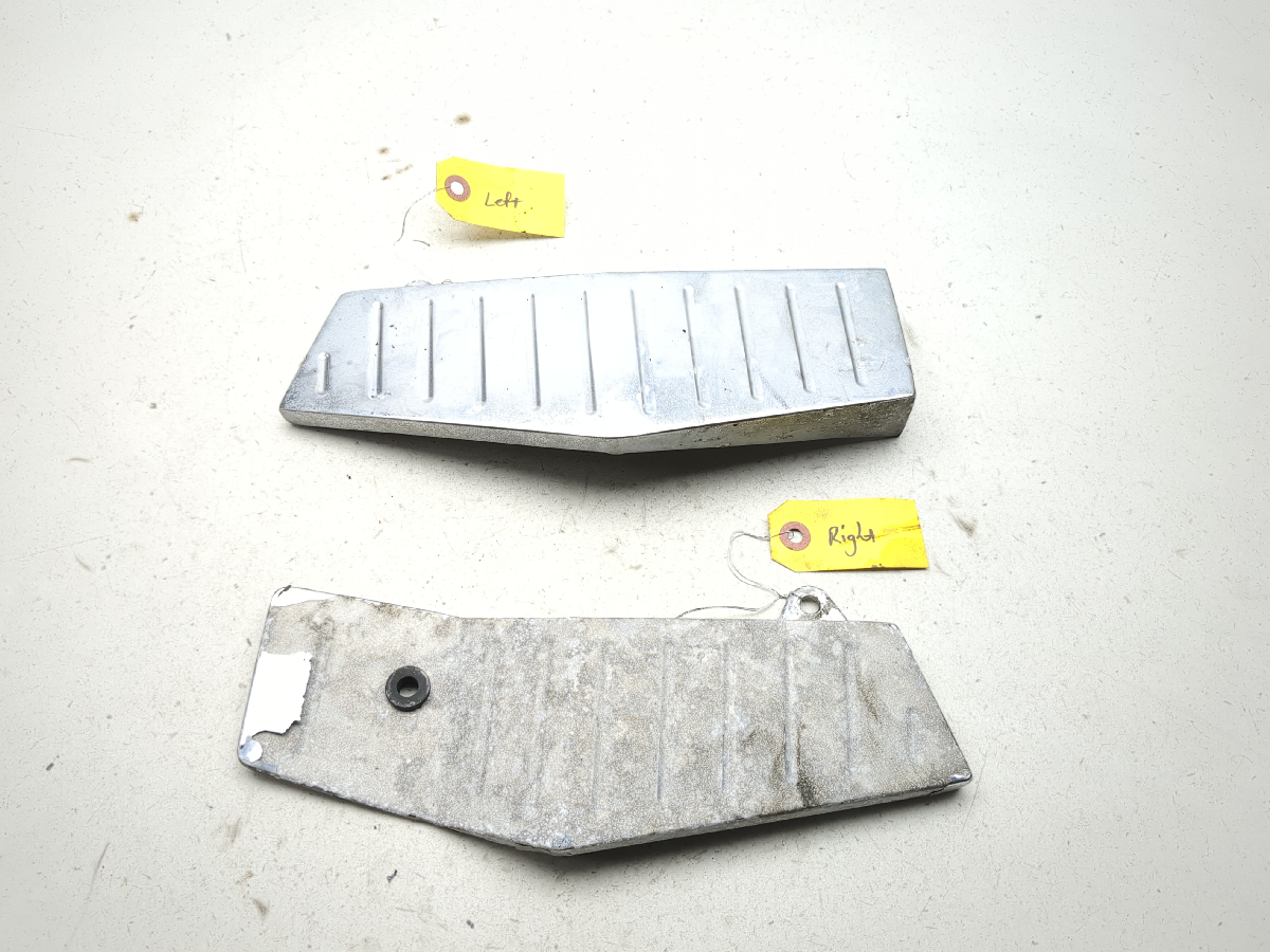 01-04 Suzuki VL800 Intruder Volusia Rear Frame Cover Panels Set Pair