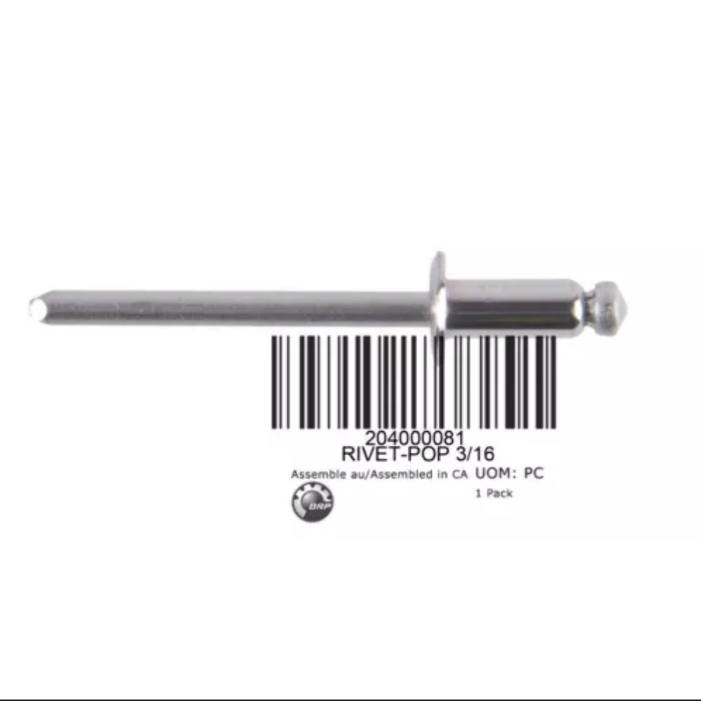 Sea-Doo 1996-2016 Rxp Gti 130 Pop Rivet 3 16 204000081 New Oem QTY 2