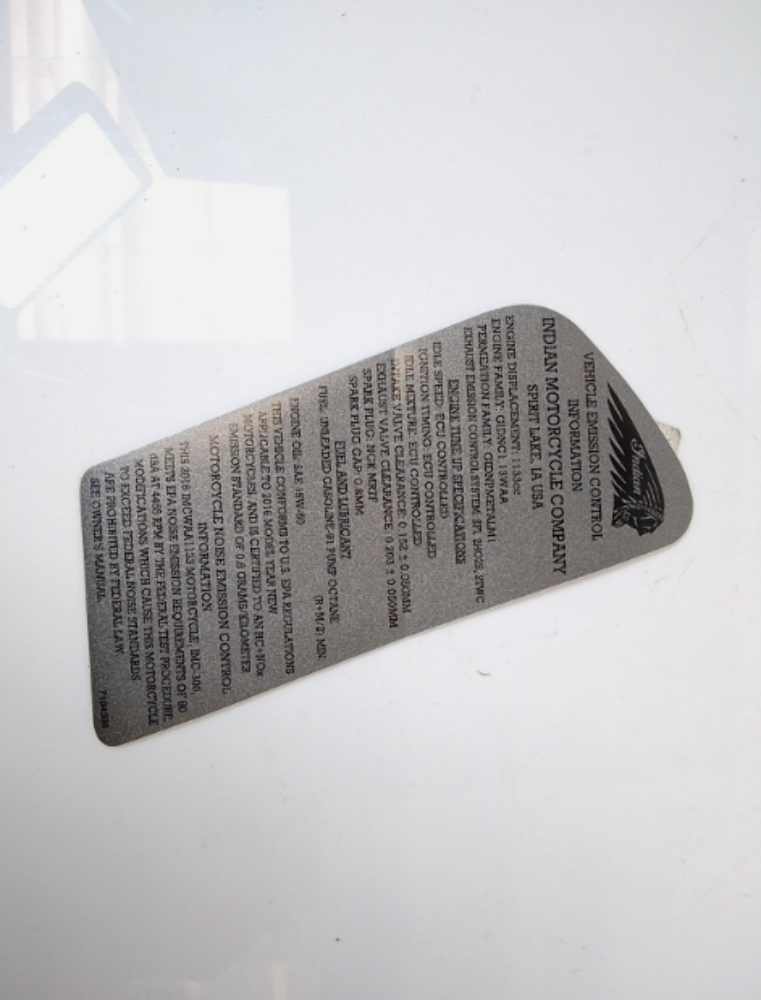 Indian DECAL-VECI NECI ENG 1133 16 7184386