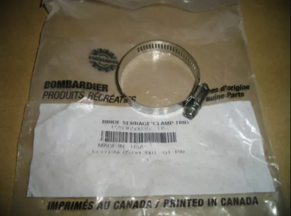 Can-Am 1996-2012 Gti Xp 5665 Tridon Gear Clamp 293650035 New Oem