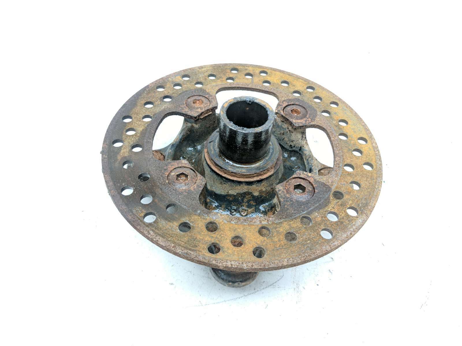 17 Kawasaki Mule Pro DXT KAF1000 Wheel Hub Bearing and Brake Rotor (D)