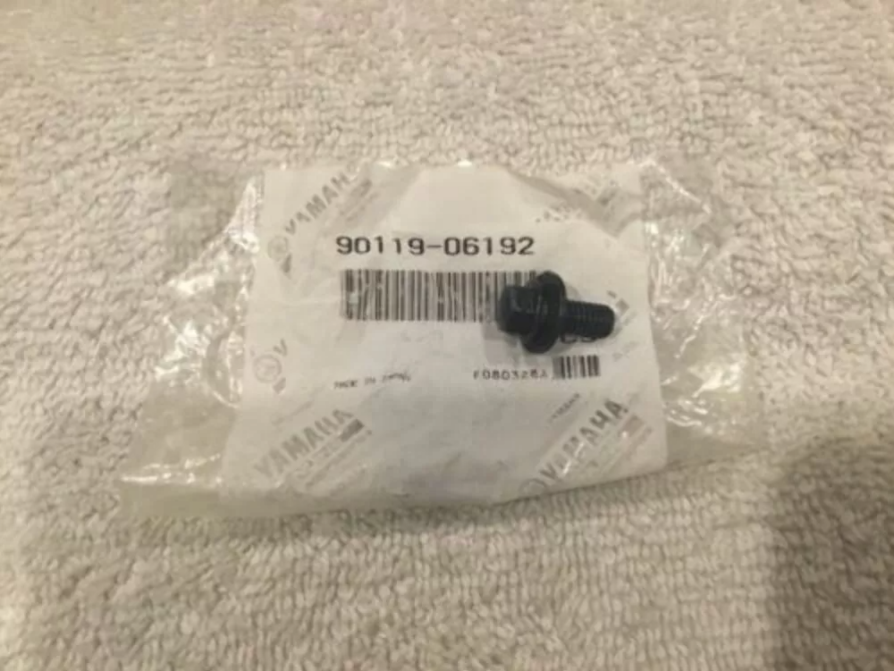 Yamaha 90119-06192-00 BOLT WITH WASHER YZ85 YZ250 YZFR6