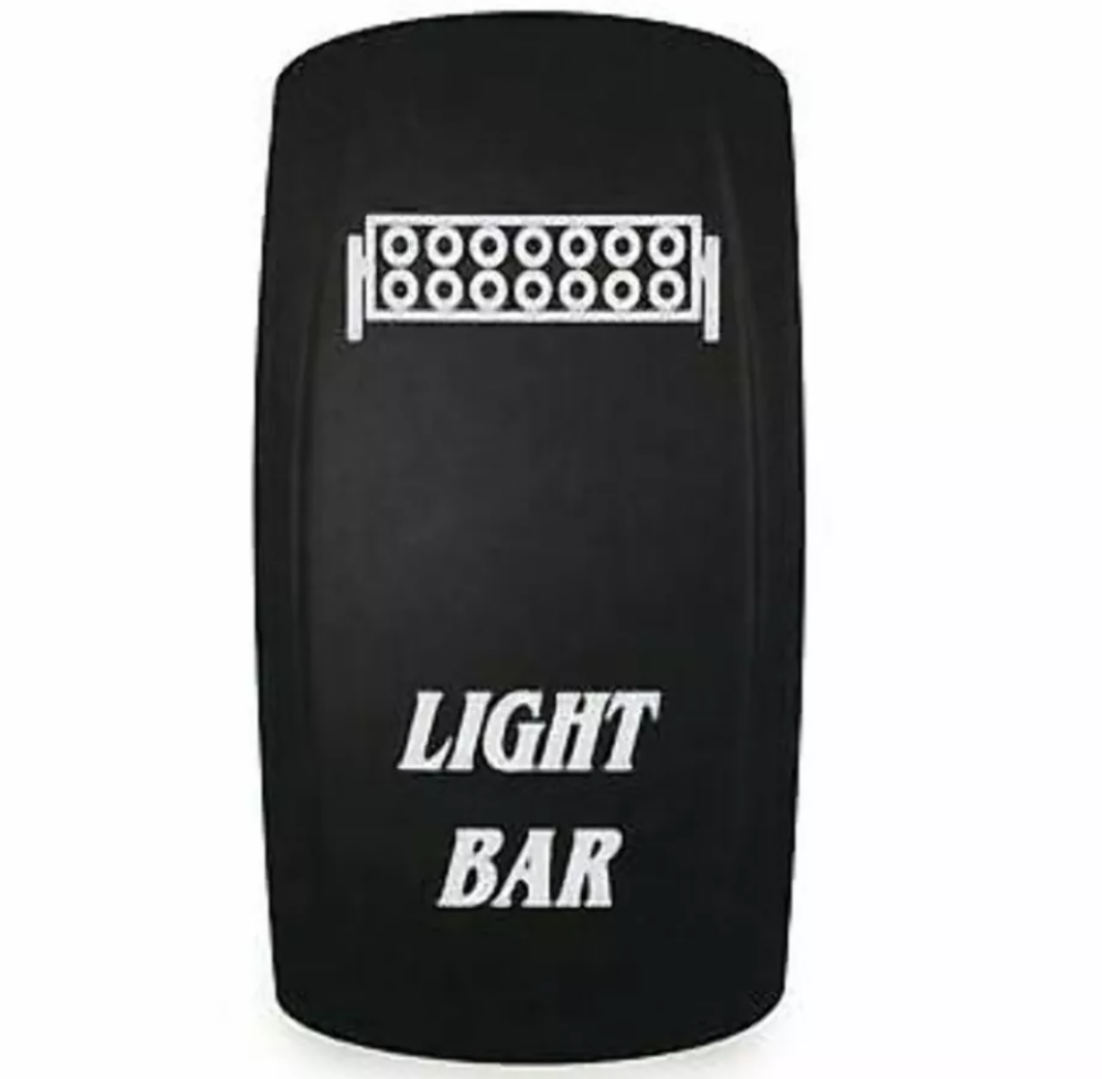 Modquad Laser-Engraved Light Bar Rocker Switch UTV ATV Off-Road 379739 RS-BAR