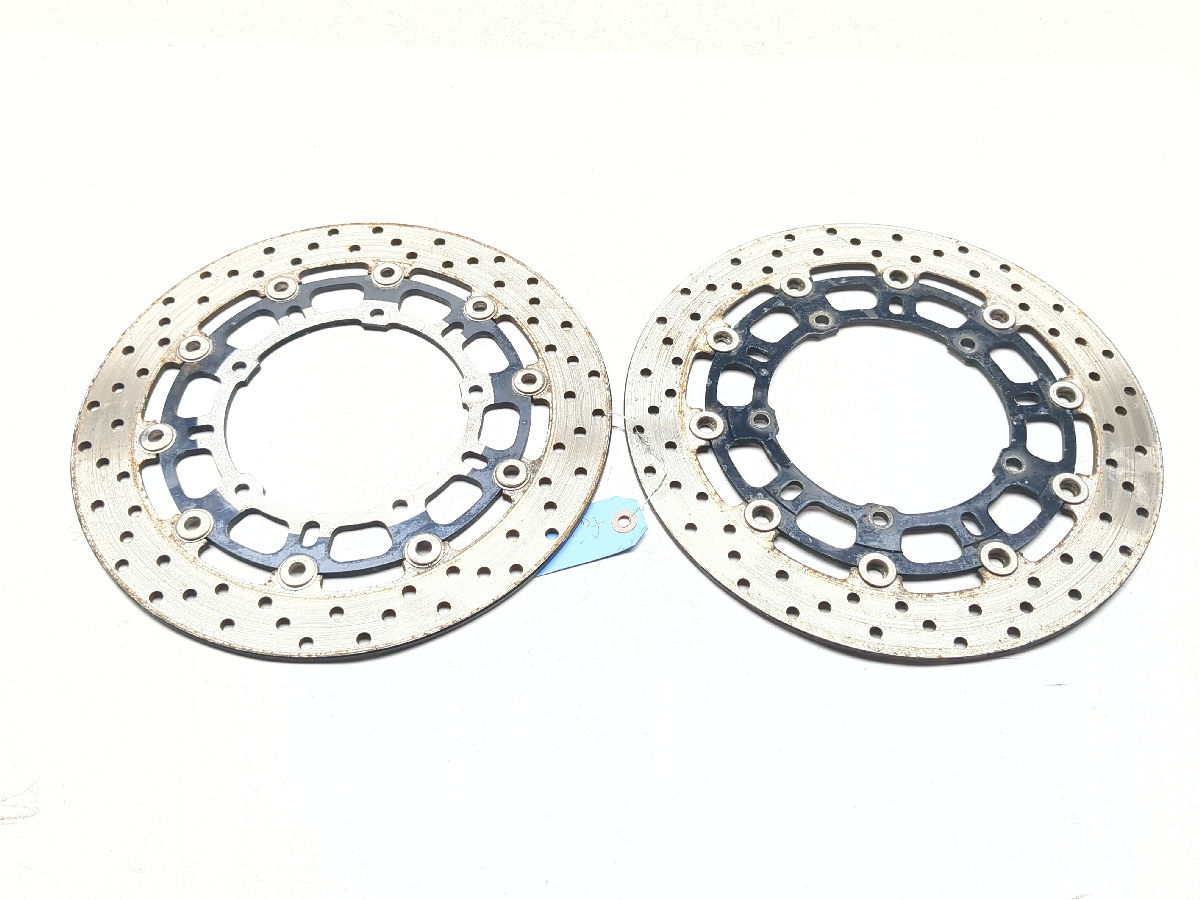 06-08 Yamaha YZF-R6R YZF R6 Front Disc Brake Rotors Set Pair