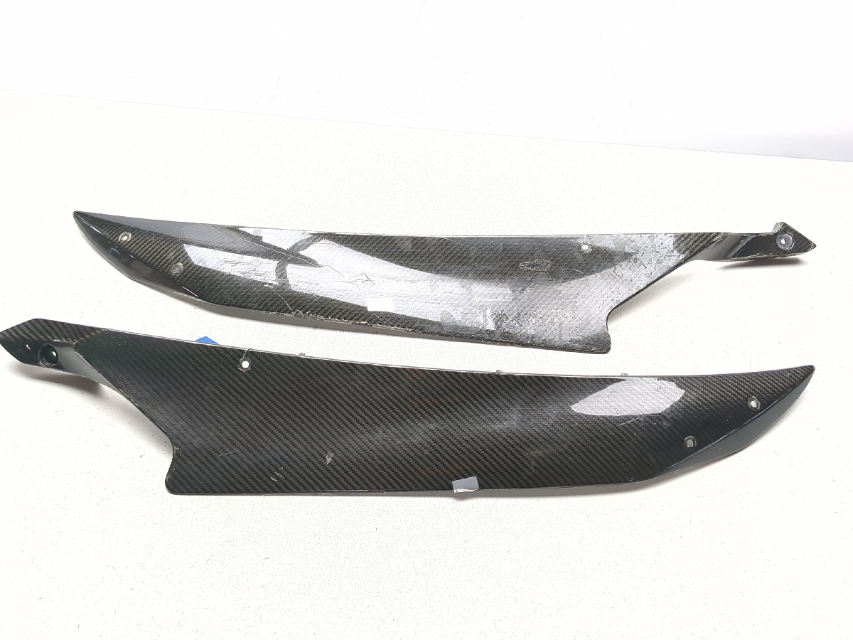 06-08 Yamaha YZF-R6R YZF R6 Carbon Fiber Front Side Fairing Cover Trim Set Pair