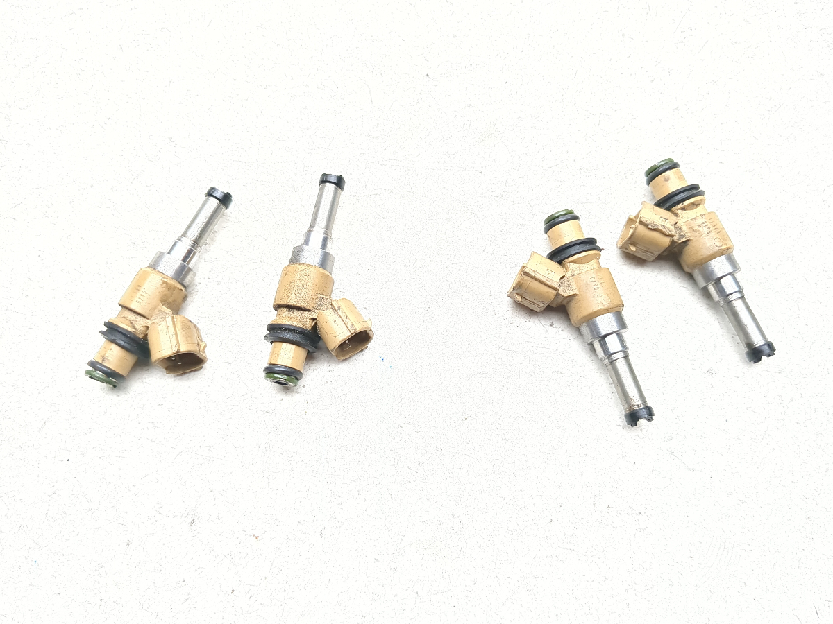 06-08 Yamaha YZF-R6R YZF R6 Tan Gas Fuel Injectors Set B
