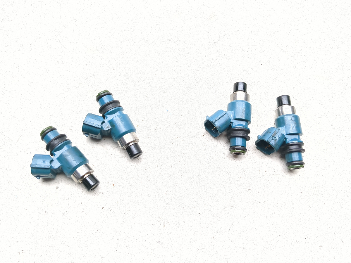 06-08 Yamaha YZF-R6R YZF R6 Blue Gas Fuel Injectors Set A