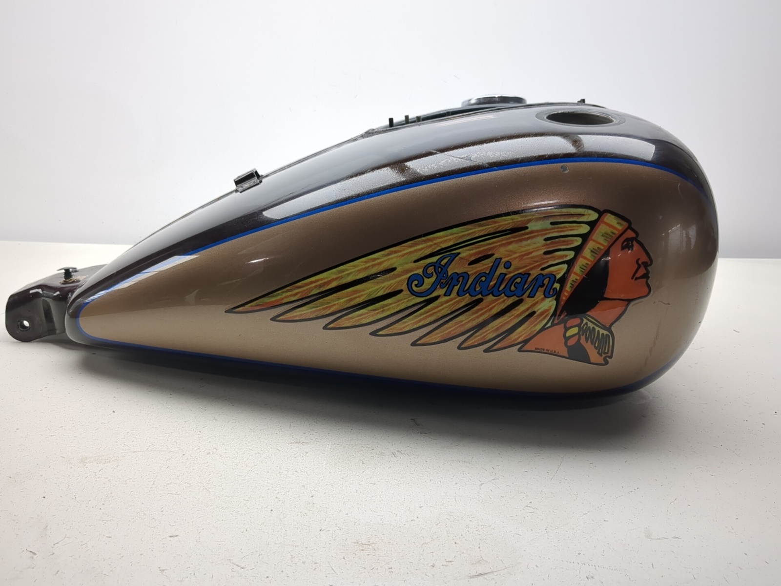 14-18 Indian Chieftain Gas Fuel Tank Petrol Reservoir - Sun Coast