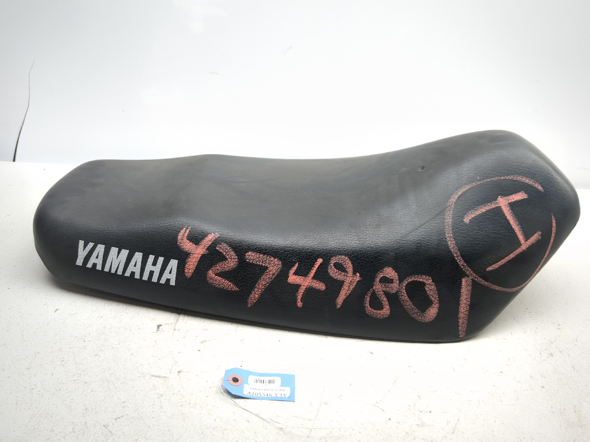 02-08 Yamaha Zuma YW50 Front Driver Seat - Sun Coast Cycle Sports