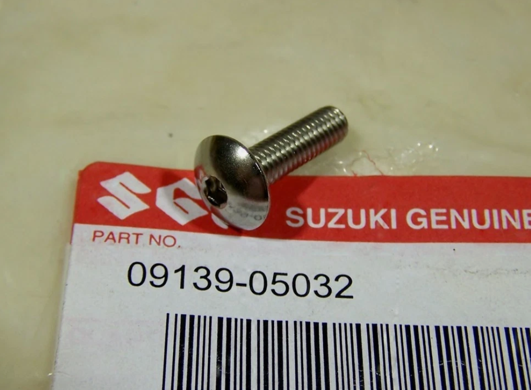 2016-2020 Suzuki GSX-S1000F ABS OEM Screw QTY: 11 09139-05032