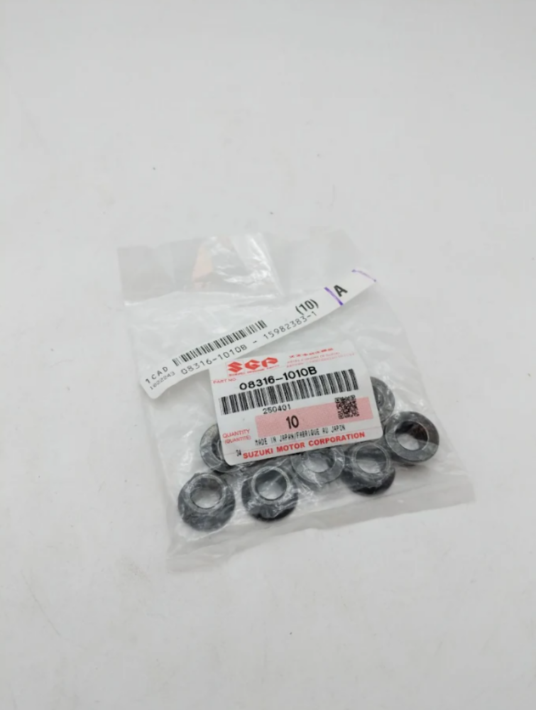 QTY 3 | Suzuki OEM Wheel Lock Lug Nuts 08316-1010B ATV QuadSport