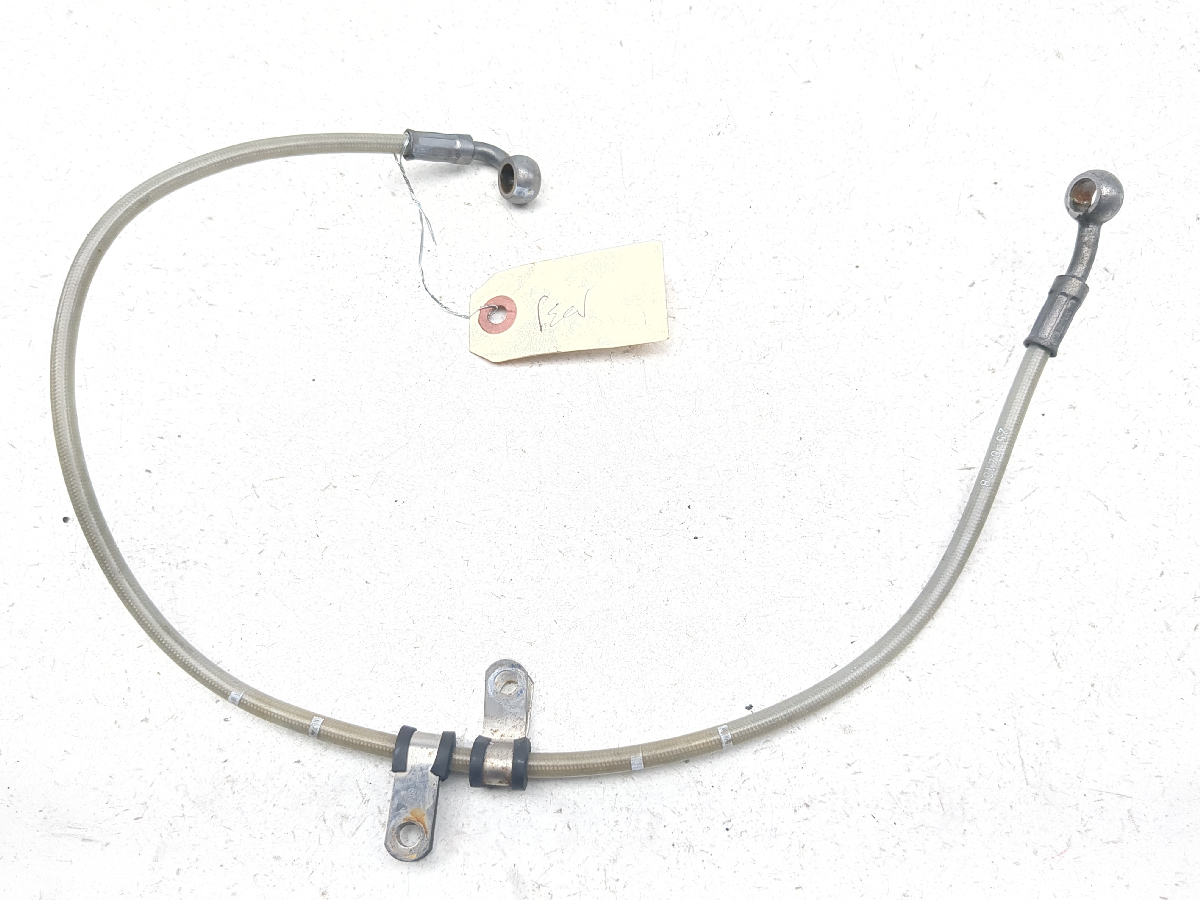 13 Zero S Steel Braided Rear Brake Line Hose 25-04168