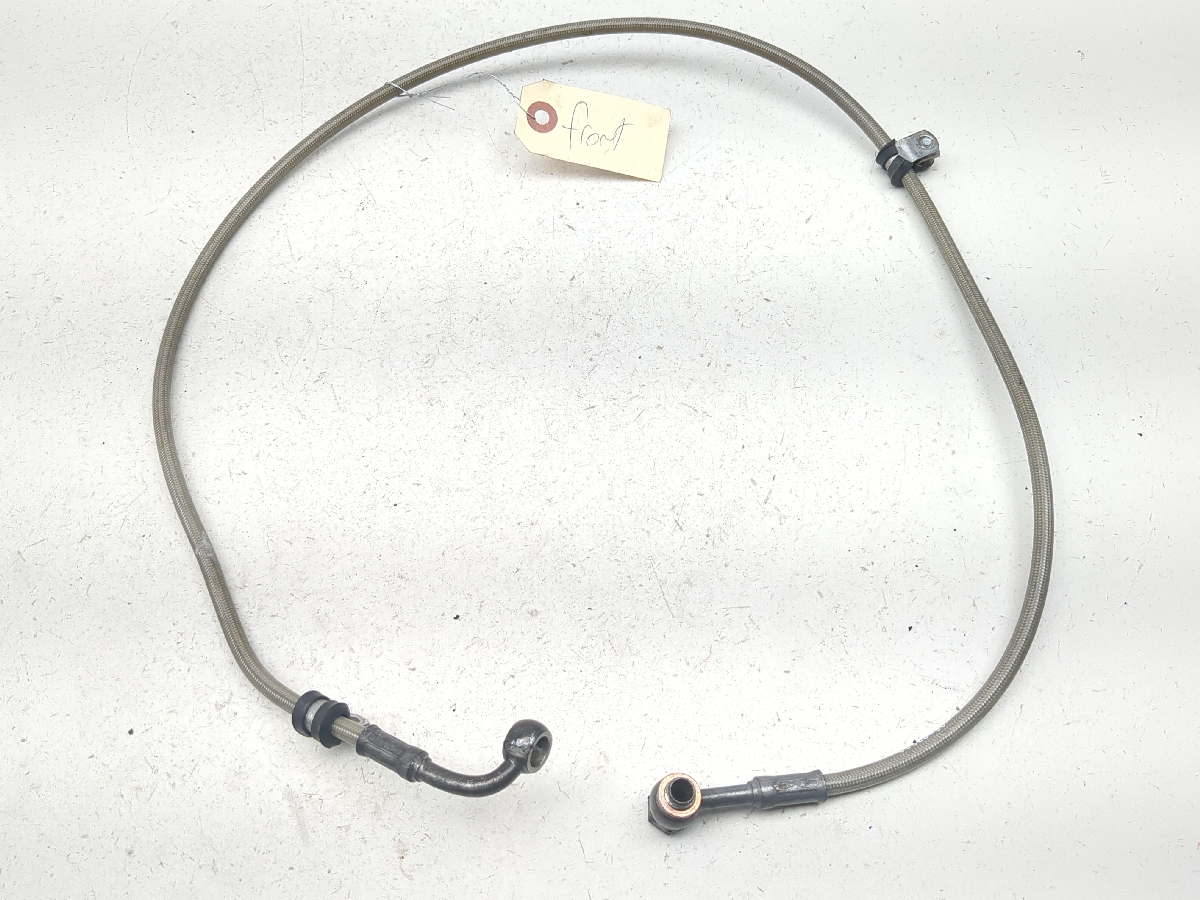 13 Zero S Steel Braided Brake Line Front Brake Line Hose 25-02922