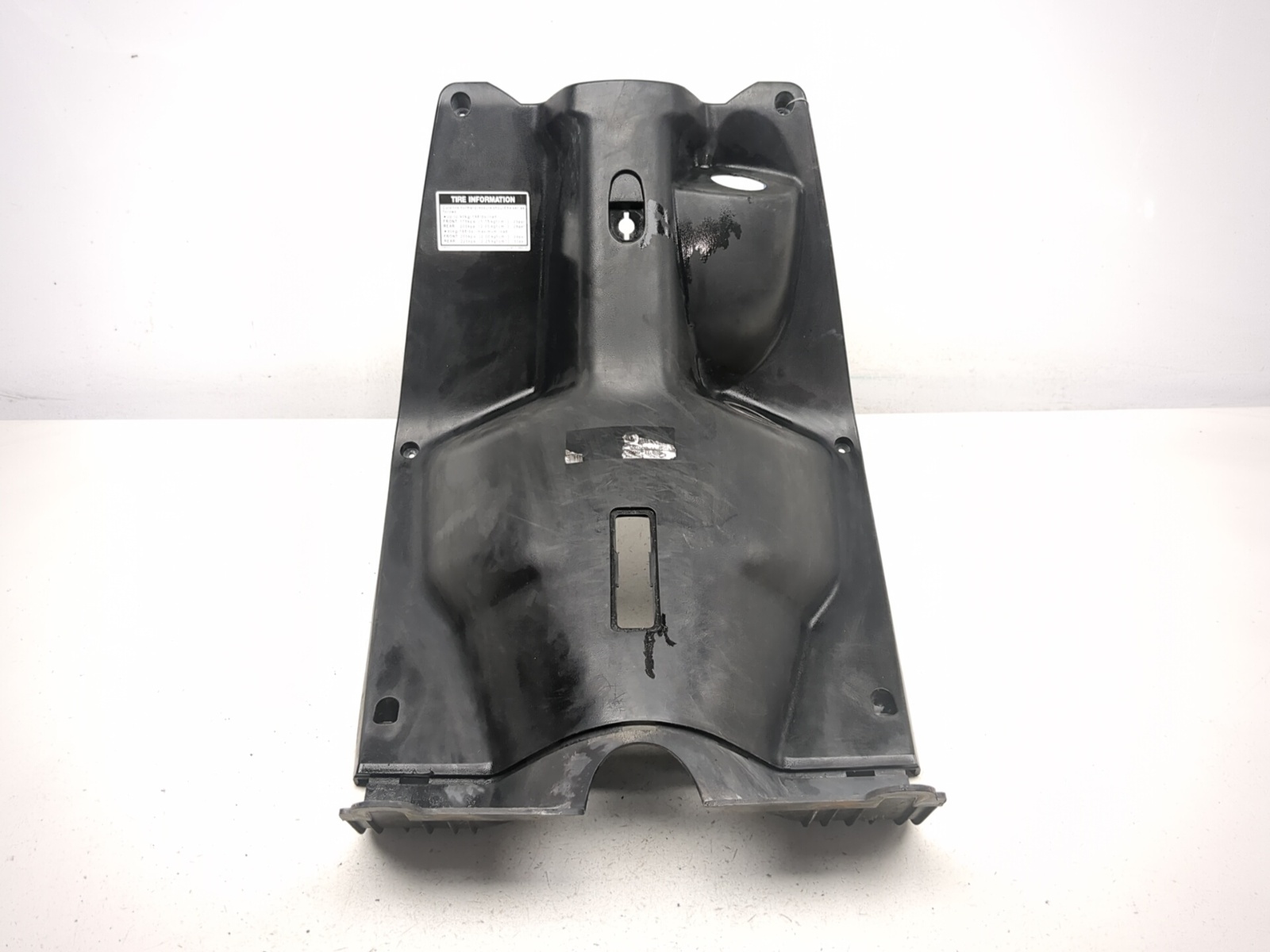 09-15 Yamaha Zuma YW125 Front Leg Shield Cover Panel 5S9-F8312-00