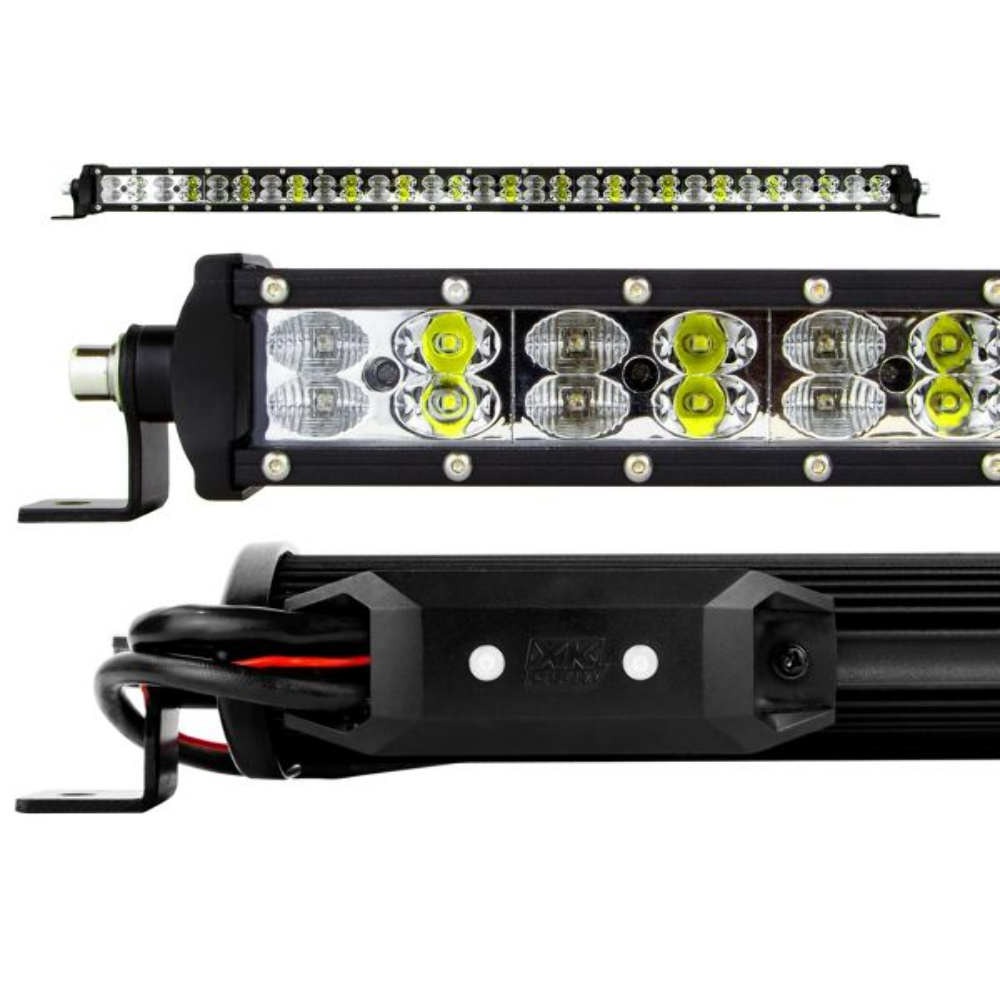 XK Glow 32" RGBW 8500 Lumens LED Light Bar Multi Color UTV ATV XK-BAR-32