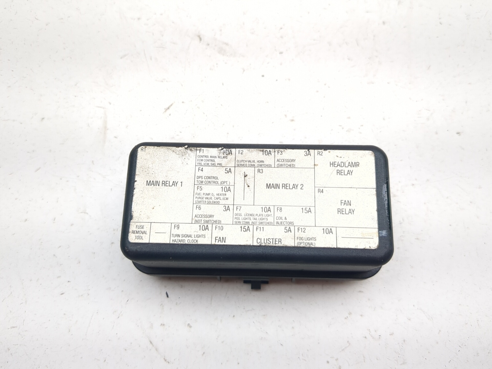 08-12 Can Am Spyder Roadster RS-S SE5 Main Harness Fuse Box Cover