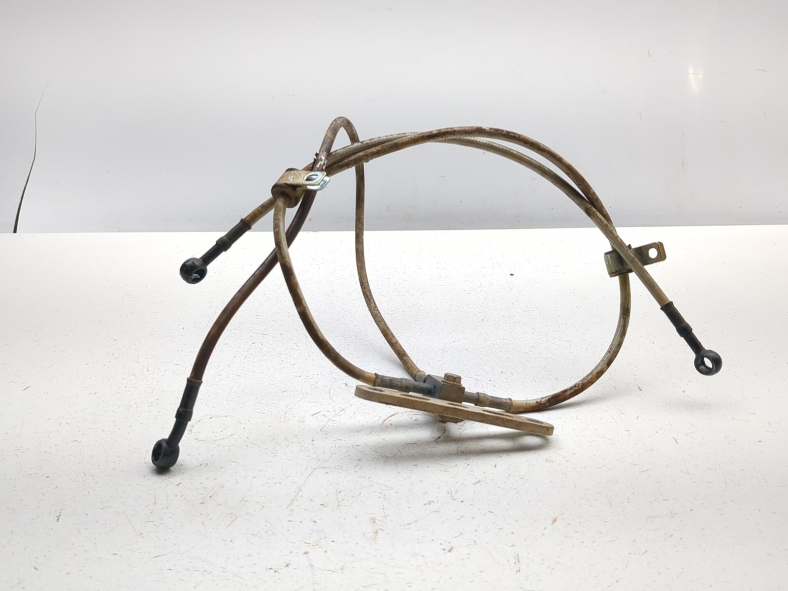07-25 Can Am DS 90 X Front Brake Line Hose 3-Way