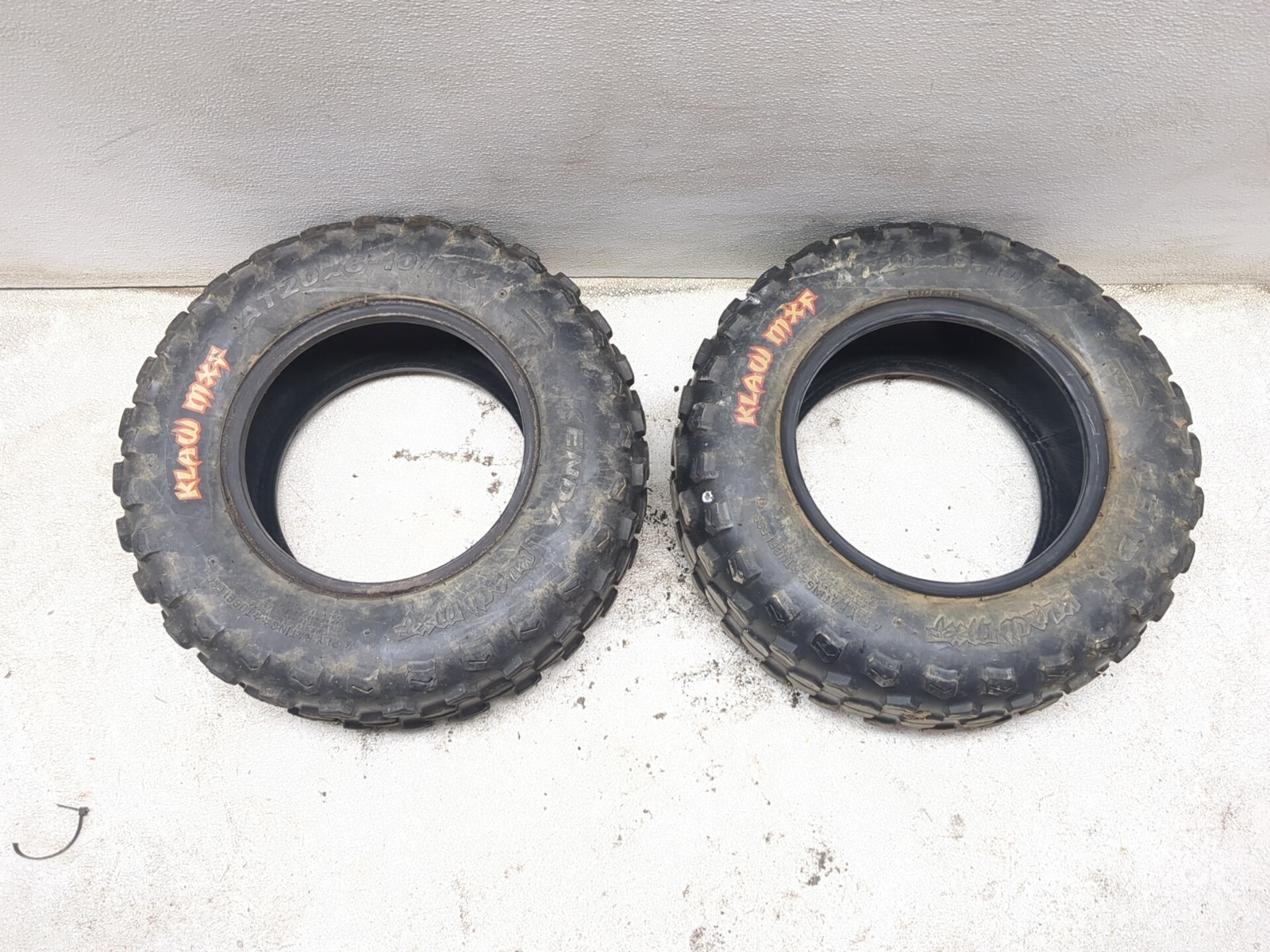 Front Tire KENDA KLAW MXF Set 20X6-10
