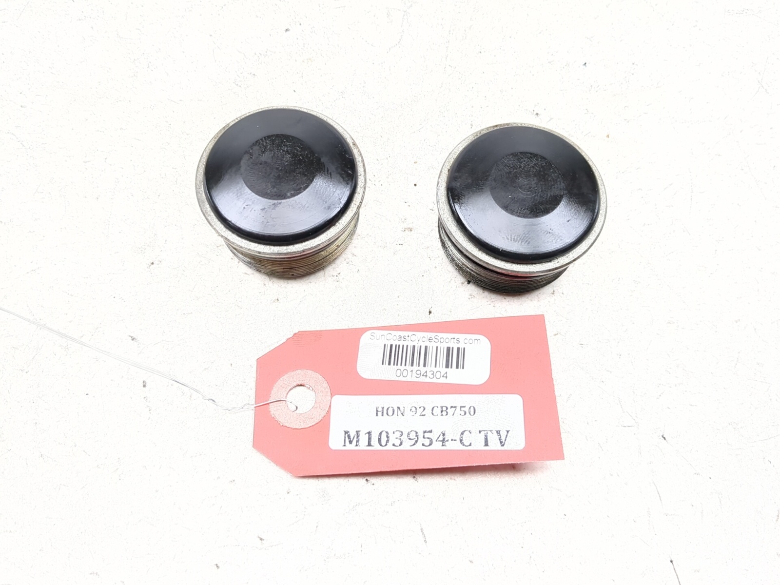 91-03 Honda CB750 Nighthawk 750 Front Fork End Caps Set - Sun