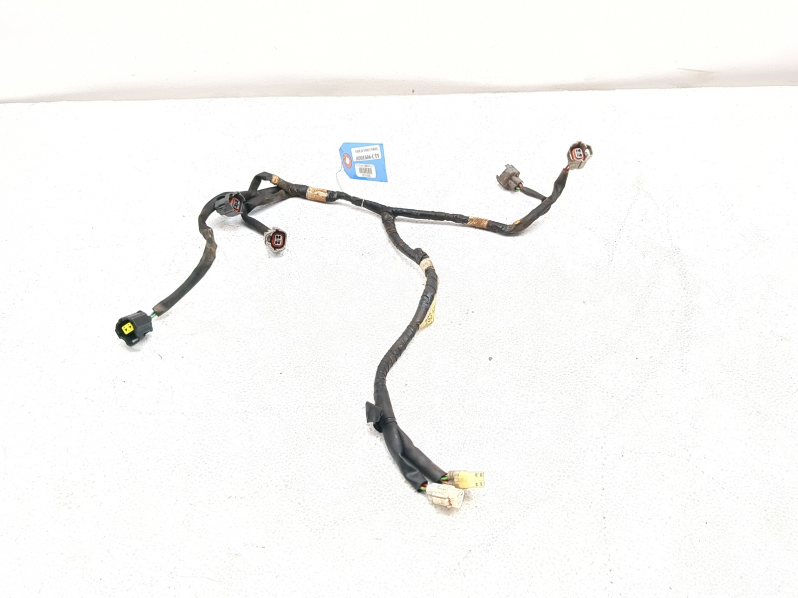 09-20 Yamaha Vmax 1700 VMX17 Fuel Injector Harness 2S3-82509-00 Gas Wire Loom