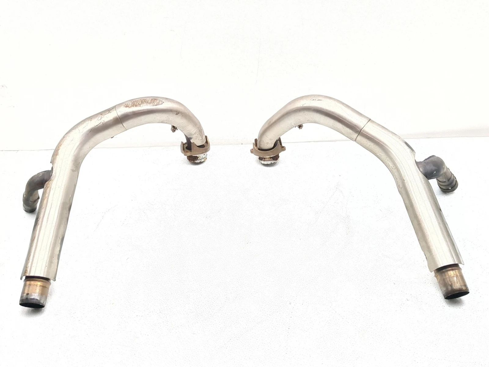 09-20 Yamaha Vmax 1700 VMX17 Front Exhaust Header Set Can Pipe Slip-On