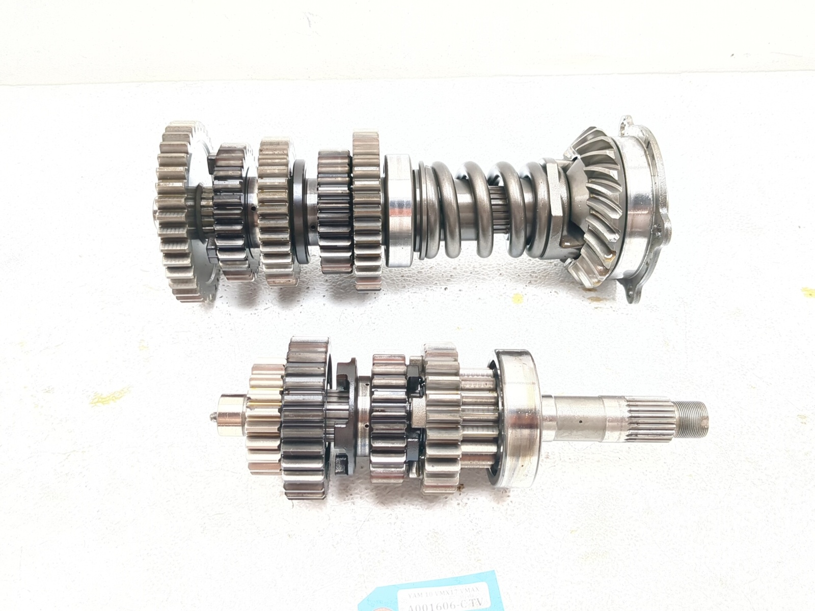 09-20 Yamaha Vmax 1700 VMX17 Transmission Gear Set Gears Assembly