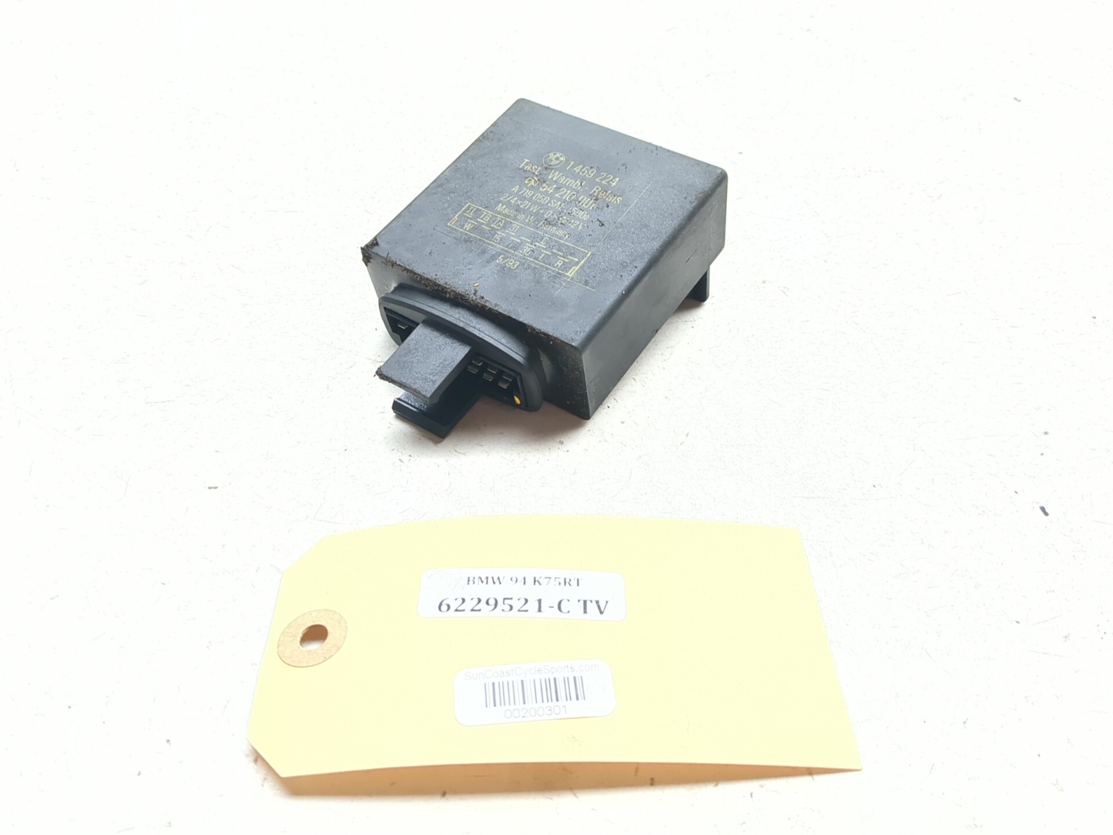 89-95 BMW K75RT Flasher Relay Switch Solenoid Electrical 61311459224