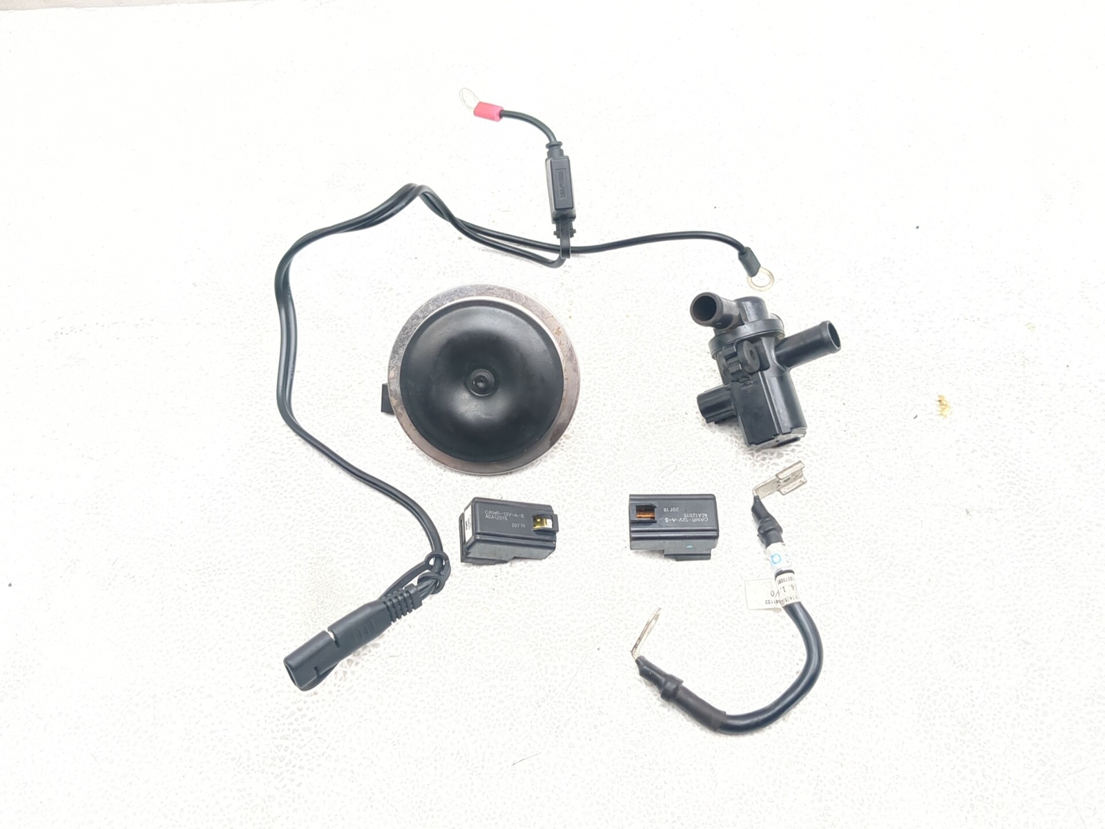 18-24 Ducati Panigale V4S Horn Valve Relays & Battery Cables Set