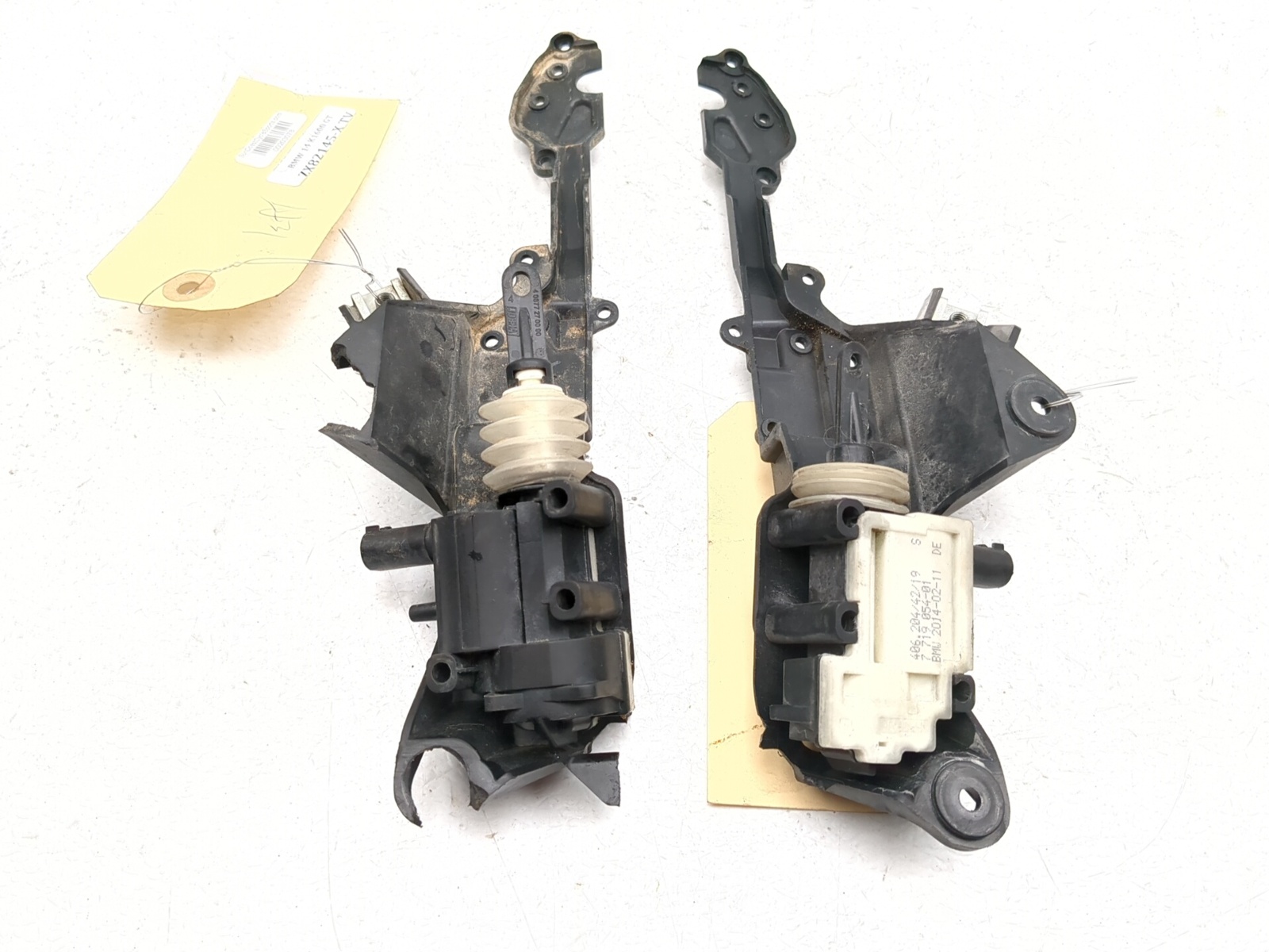 11-15 BMW K1600 GT Rear Left & Right Side Case Pannier Lock Actuator Pair