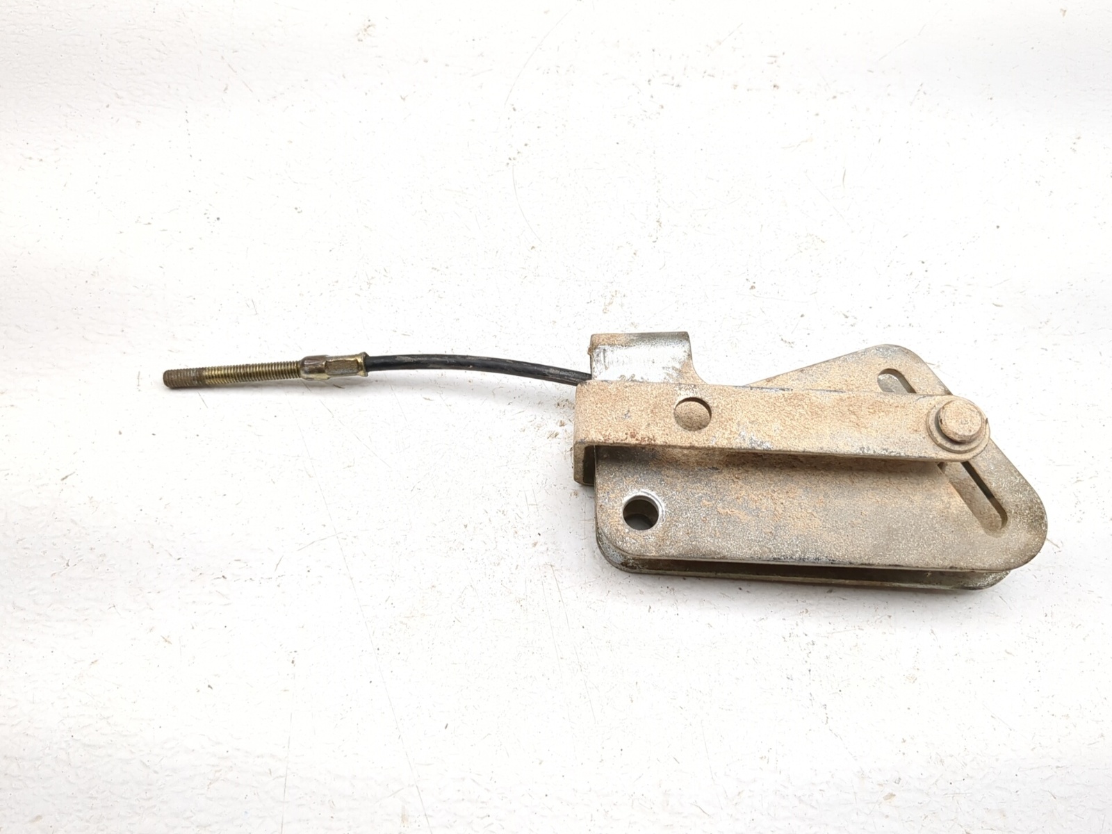 09-16 Kubota RTV 1140 CPX Parking Brake Cable Lever Mount Bracket
