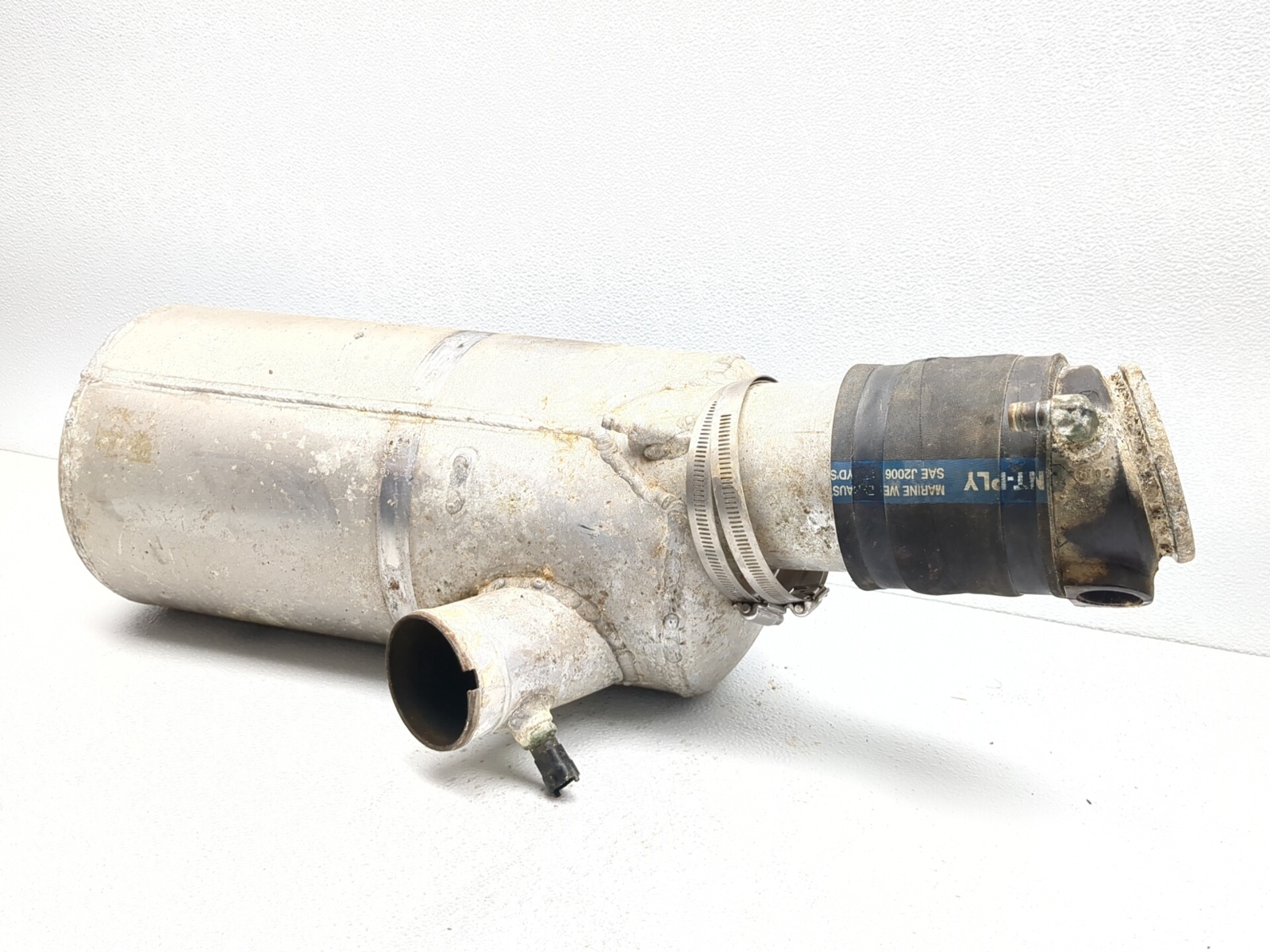 ハル 18-25 Seadoo RXT-X 300 RXTX Rear Exhaust Muffler Can Water Box